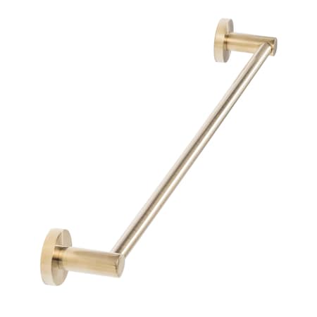 Sure-Loc Hardware Sure-Loc Hardware Lugano 30 Towel Bar, Satin Brass LG-TB30 SB